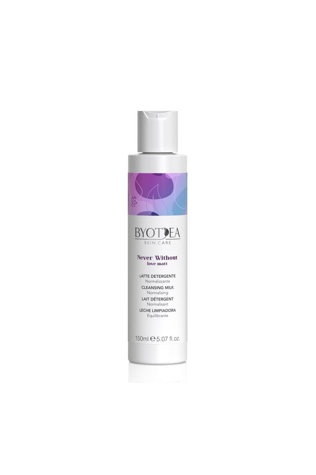 Lapte Demachiant pentru Ten Mixt - Never Without Love Matt Cleansing Milk  Normalising 150ml - Byotea