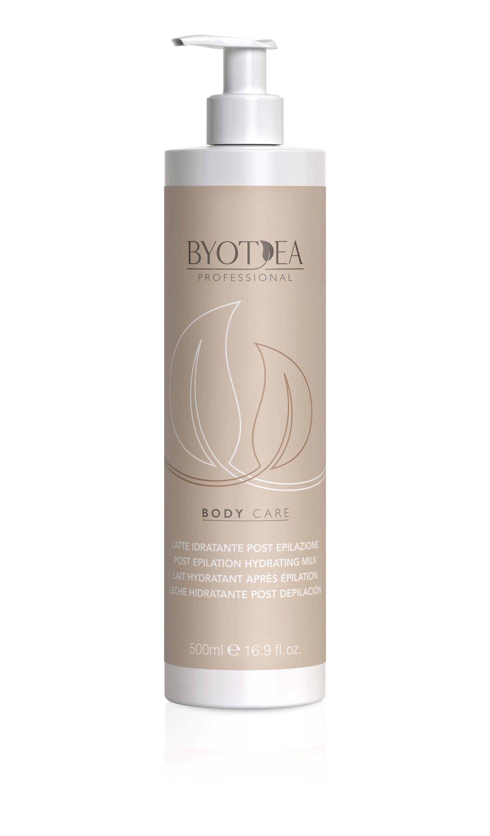 Lapte Hidratant dupa Epilarea cu Ceara - Body Care Post Epilation Hydrating Milk 500ml - Byotea - HNIcosmetice.ro