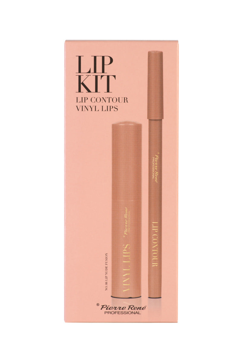 Set pentru Buze - Lip Kit Nude Fusion Nr. 06 8ml/1.4g - Pierre Rene