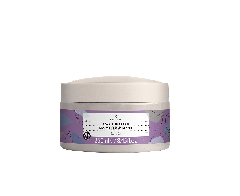 Masca Anti-Galben - Save The Color No Yellow Mask 250ml - Sinesia - HNIcosmetice.ro