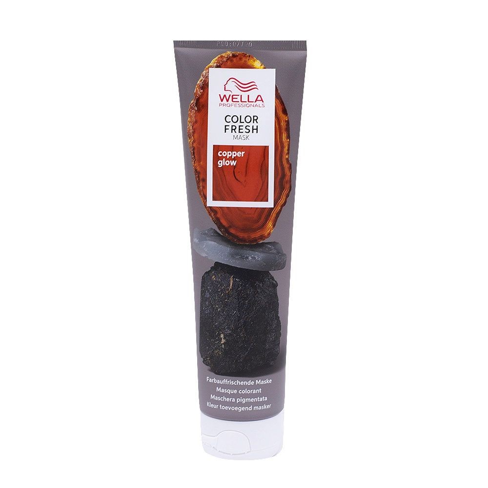 Masca Coloranta cu Pigment Aramiu - Color Fresh Mask Copper Glow 150ml - Wella - HNIcosmetice.ro
