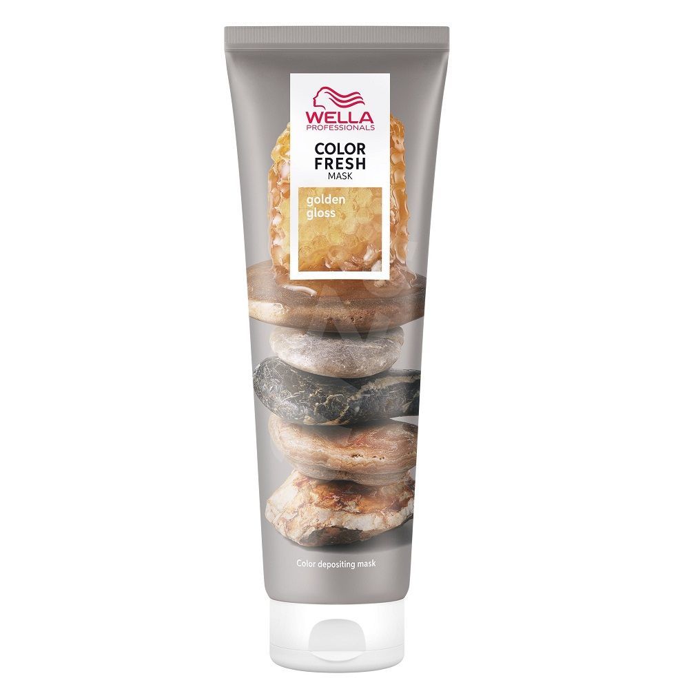 Masca Coloranta cu Pigment Auriu - Color Fresh Mask Golden Gloss 150ml - Wella - HNIcosmetice.ro