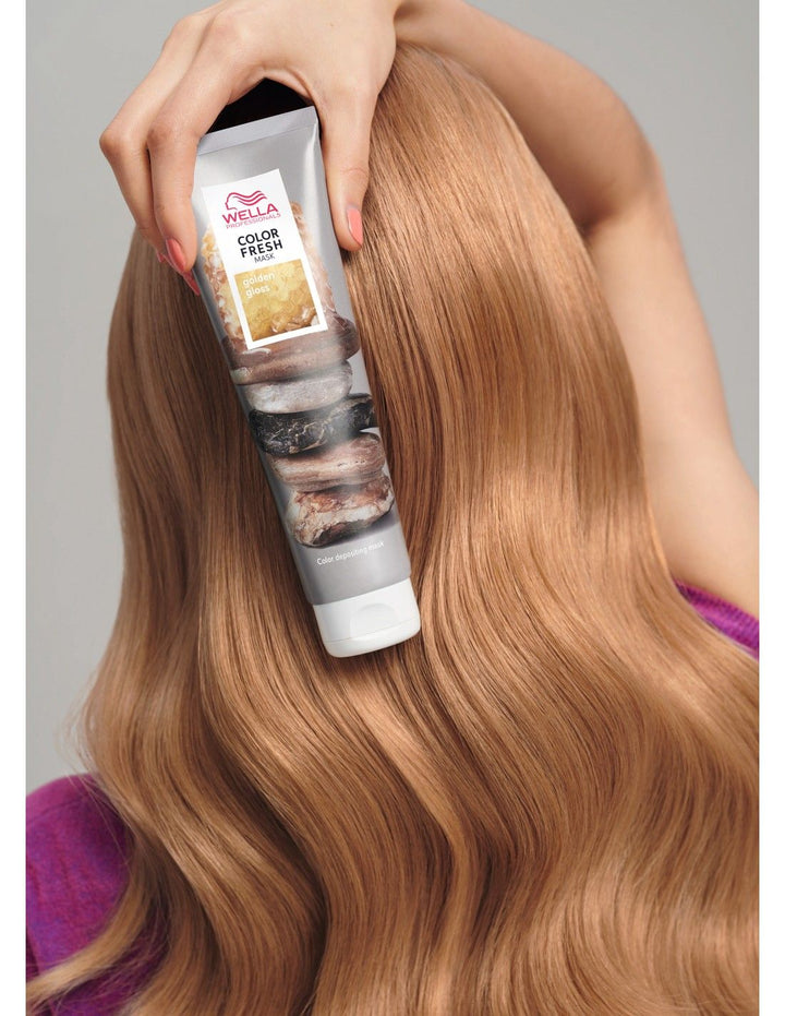 Masca Coloranta cu Pigment Auriu - Color Fresh Mask Golden Gloss 150ml - Wella