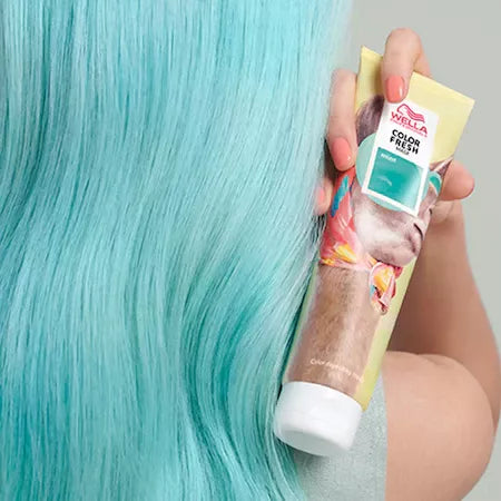 Masca Coloranta cu Pigment Turcoaz - Color Fresh Mask Mint 150ml - Wella