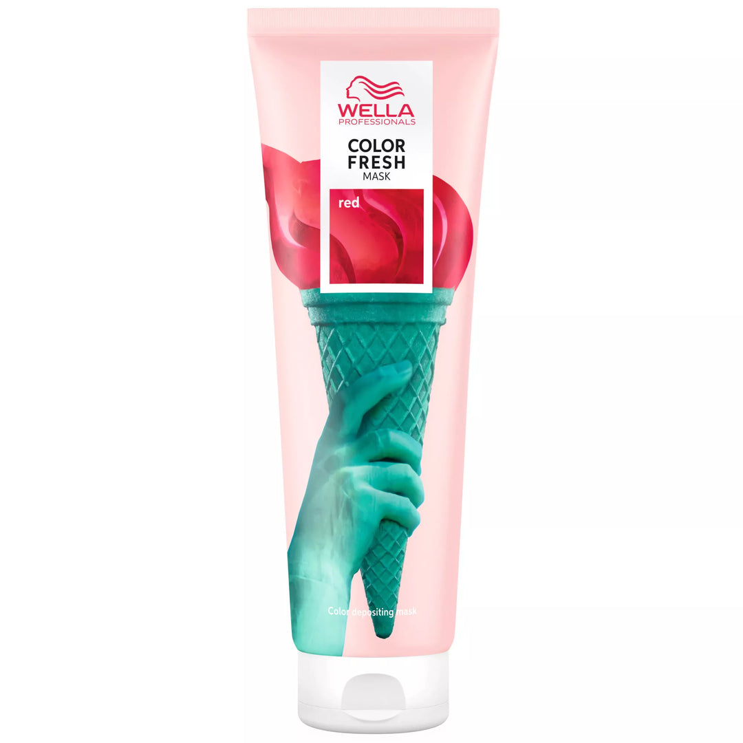 Masca Coloranta cu Pigment Rosu - Color Fresh Mask Red 150ml - Wella