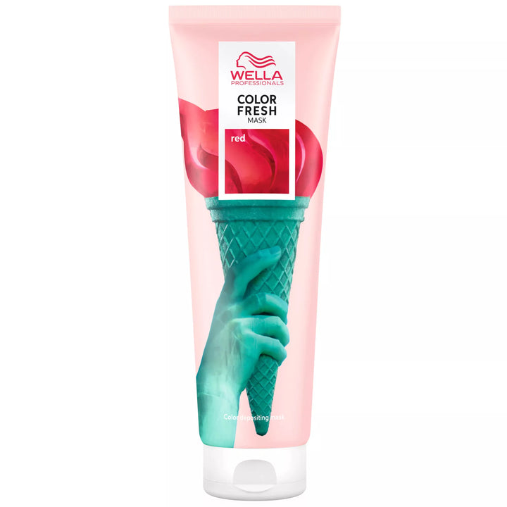Masca Coloranta cu Pigment Rosu - Color Fresh Mask Red 150ml - Wella