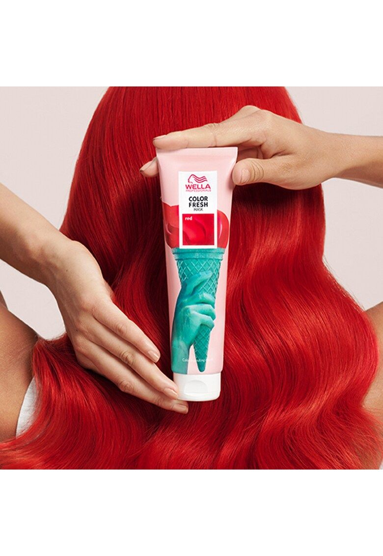 Masca Coloranta cu Pigment Rosu - Color Fresh Mask Red 150ml - Wella