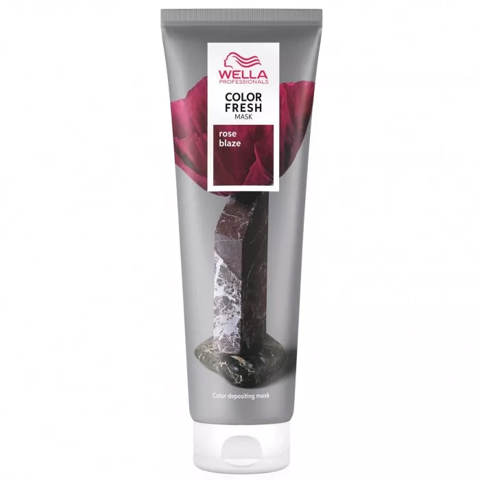 Masca Coloranta cu Pigment Rosu Inchis - Color Fresh Mask Rose Blaze 150ml - Wella - HNIcosmetice.ro