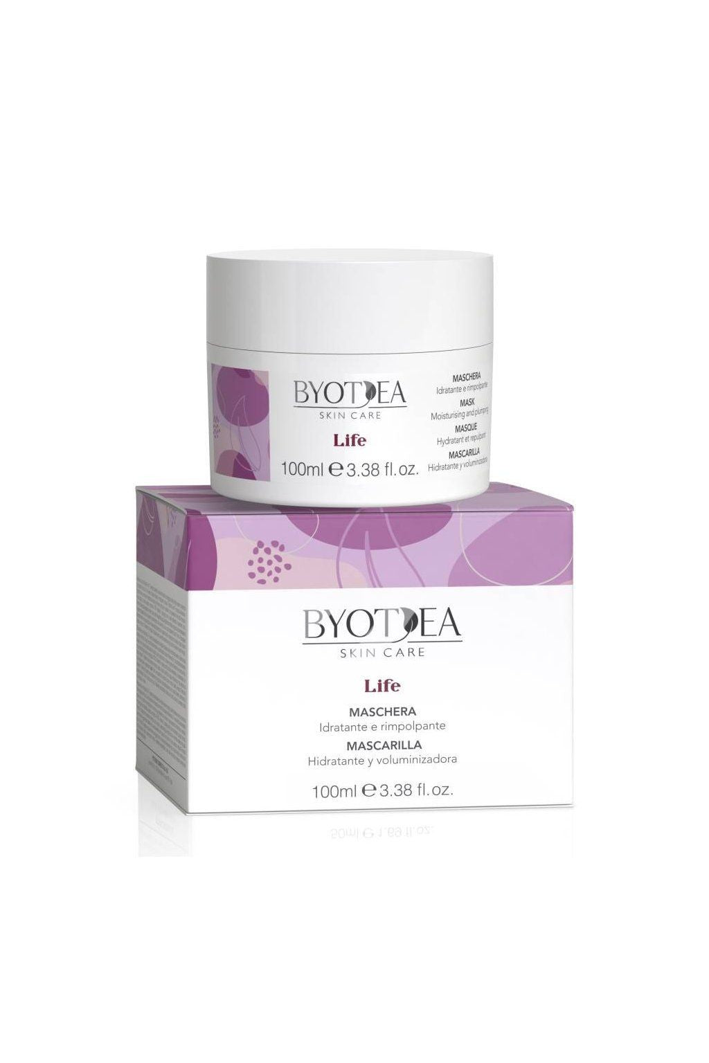 Masca Hidratanta pentru Fata - Life Mask Moisturising and Plumping 100ml - Byotea - HNIcosmetice.ro