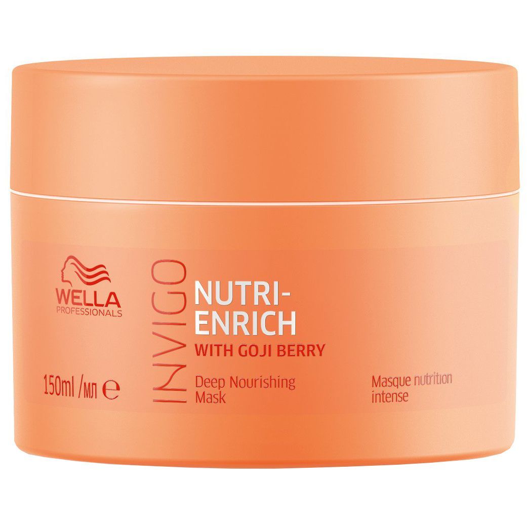Masca Hranitoare pentru Par Uscat - Invigo Nutri - Enrich Deep Nourishing Mask 150ml - Wella - HNIcosmetice.ro