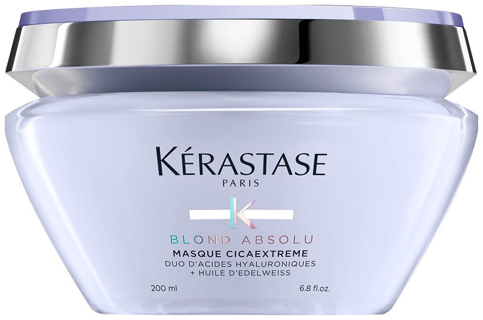 Masca pentru Par Blond sau Decolorat - Blond Absolu Masque Cicaextreme 200ml - Kerastase - HNIcosmetice.ro