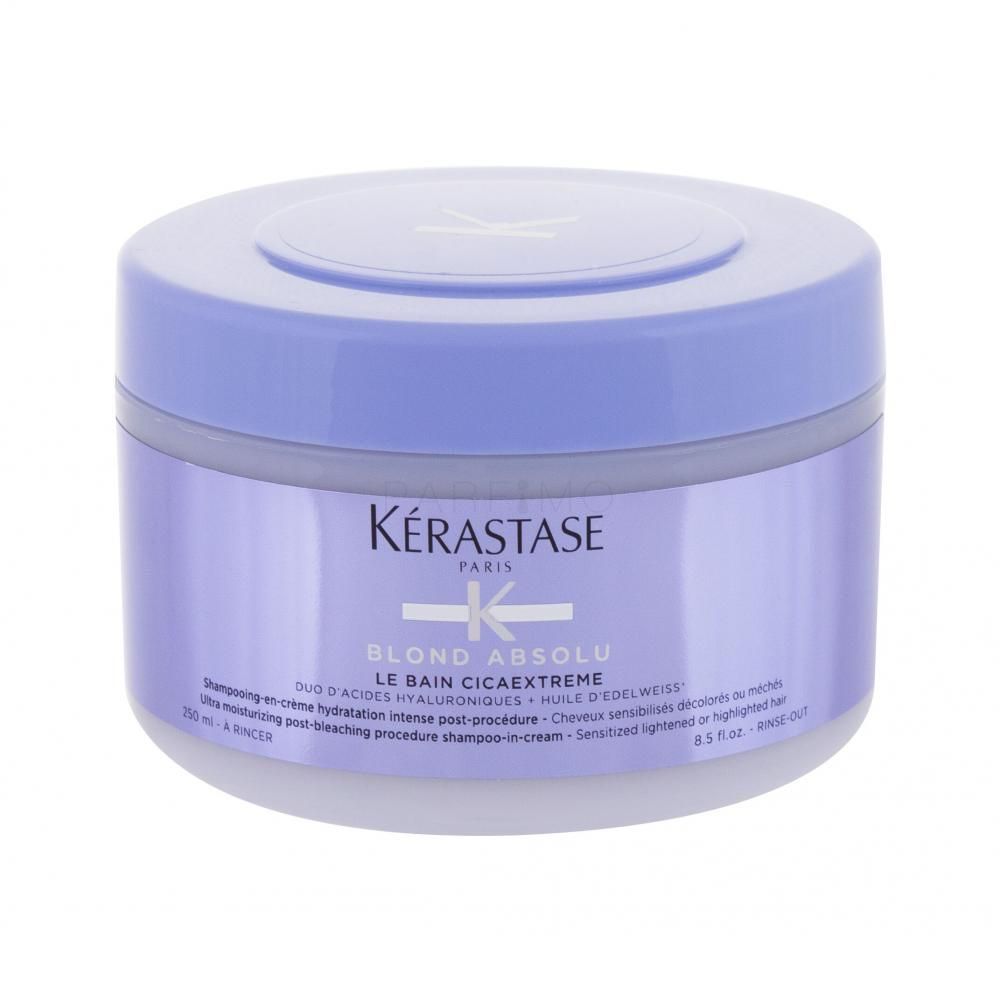 Masca pentru Par Blond sau Decolorat - Blond Absolu Le Bain Cicaextreme 250ml - Kerastase - HNIcosmetice.ro