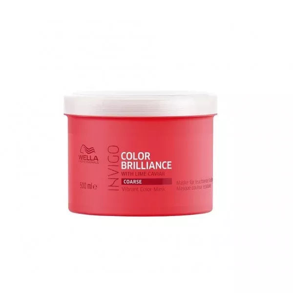 Masca pentru Par Vopsit Aspru si Gros - Invigo Color Brilliance 500ml - Wella