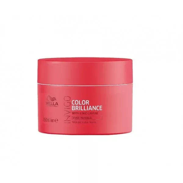 Masca pentru Par Vopsit Fin si Normal - Invigo Color Brilliance 150ml - Wella