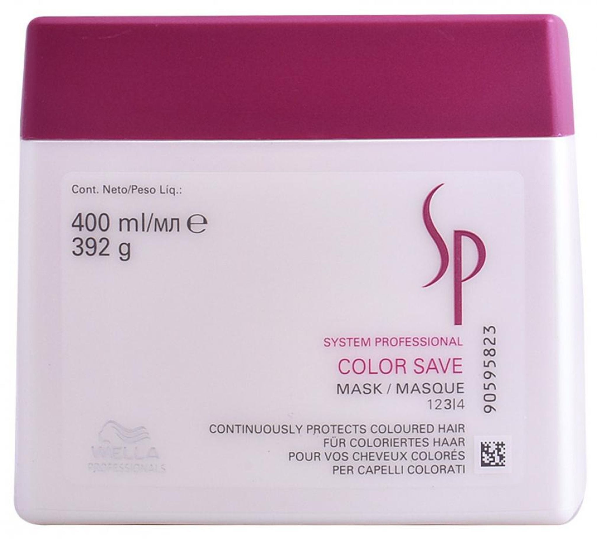 Masca pentru Par Vopsit - SP Color Save Mask 400ml - Wella - HNIcosmetice.ro