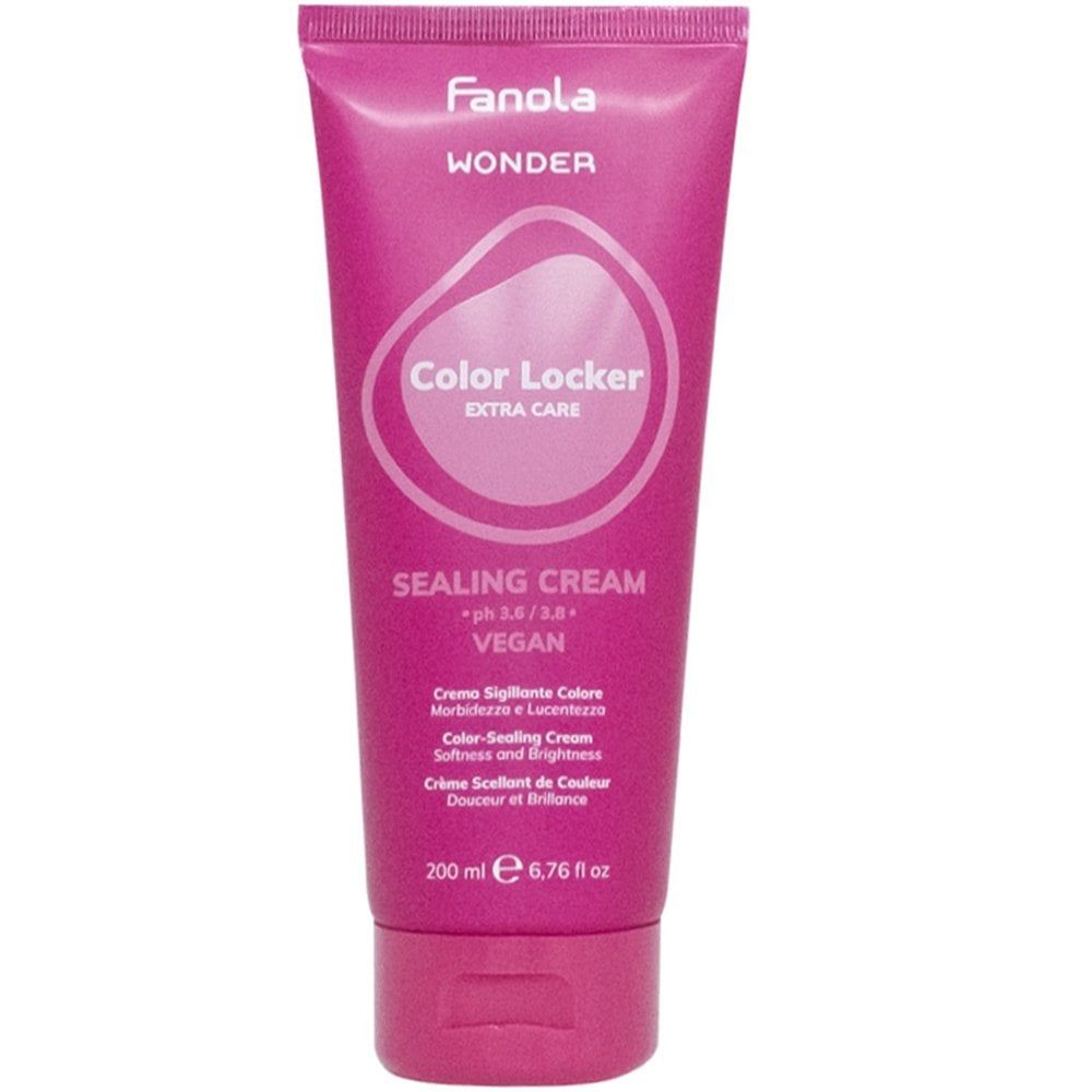Masca pentru Par Vopsit - Wonder Color Locker Sealing Cream pH 3.6 - 3.8 200ml - Fanola - HNIcosmetice.ro