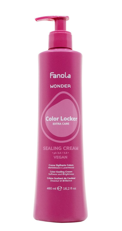 Masca pentru Par Vopsit - Wonder Color Locker Sealing Cream pH 3.6 - 3.8 480ml - Fanola - HNIcosmetice.ro