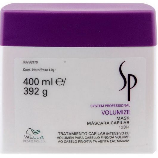 Masca pentru Volumul Parului - SP Volumize Mask 400ml - Wella - HNIcosmetice.ro