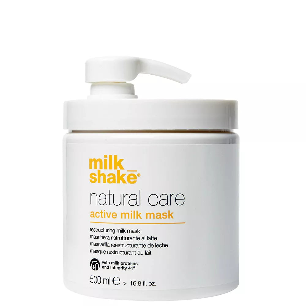 Masca Restructuranta pentru Par Uscat - Natural Care Active Milk Mask 500ml - Milk Shake - HNIcosmetice.ro