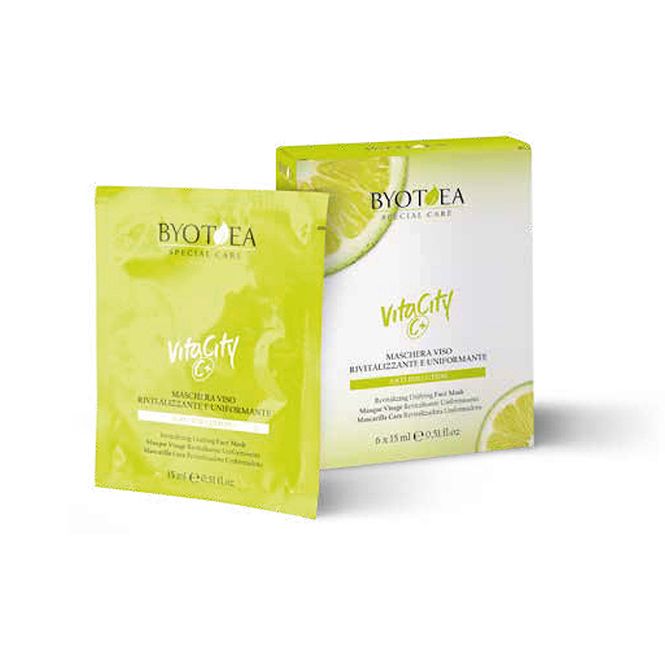 Masca Revitalizanta, Uniformizanta Si Antipoluare Cu Vitamina C - Antipollution VitaCity C + Revitalizing Unifying Face Mask - Byotea