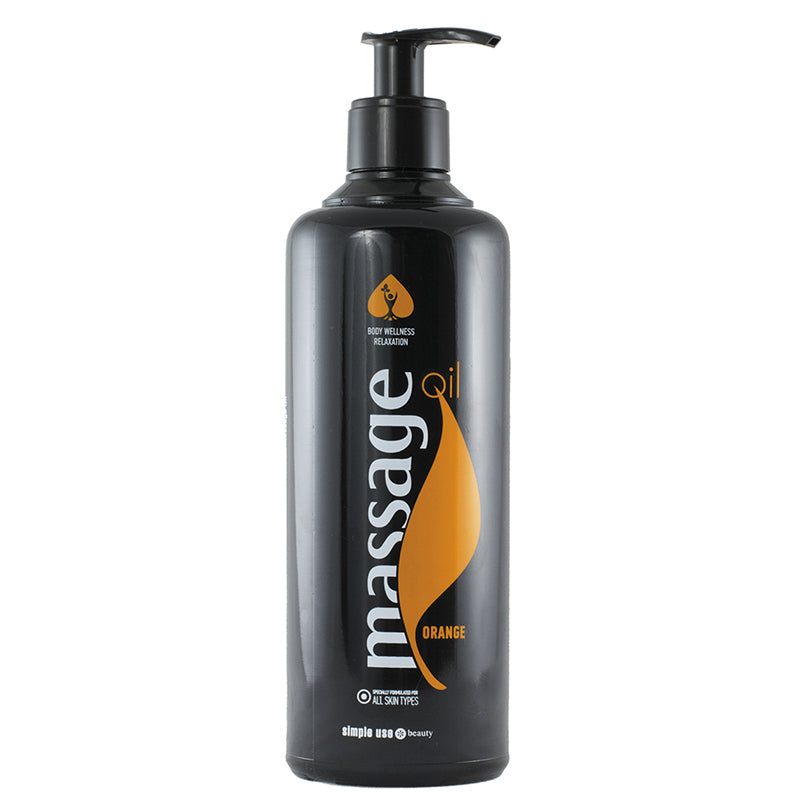 Ulei De Masaj Pentru Corp Cu Aroma De Portocale - Massage Oil Orange 1000ml - SIMPLE USE - HNIcosmetice.ro