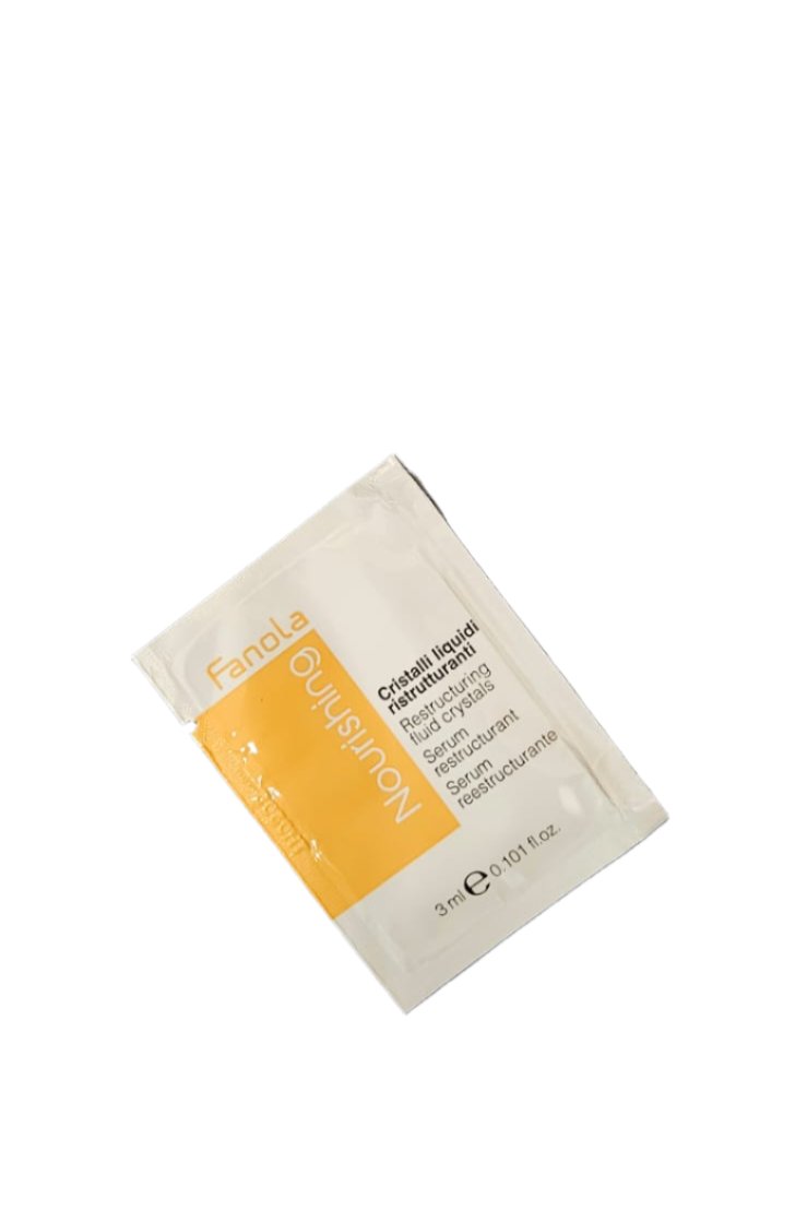 Tester Ulei Restructurant pentru Varfuri si Par Uscat - Nourishing Fluid Serum 3ml - Fanola - HNIcosmetice.ro