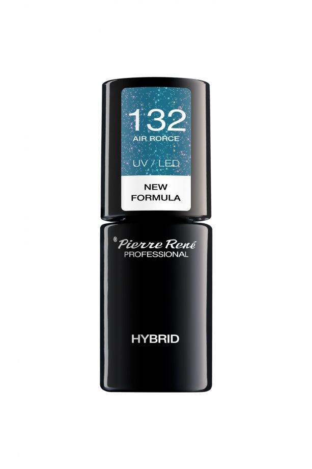 Oja Semipermanenta - Color Hybrid New Formula Air Force Nr. 132 6ml - Pierre Rene - HNIcosmetice.ro