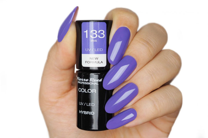 Oja Semipermanenta - Color Hybrid New Formula Iris Nr. 133 6ml - Pierre Rene - HNIcosmetice.ro