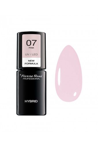 Oja Semipermanenta - Color Hybrid Polish Nr. 07 Pink 6ml - Pierre Rene