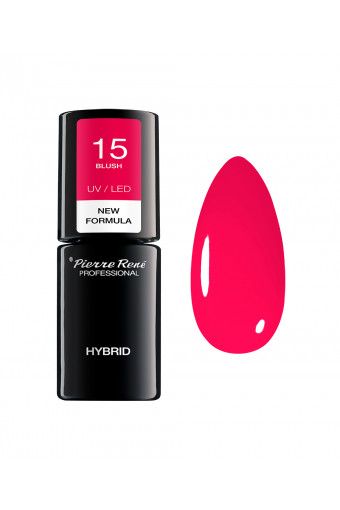 Oja Semipermanenta - Color Hybrid Polish Nr. 15 Blush 6ml - Pierre Rene - HNIcosmetice.ro