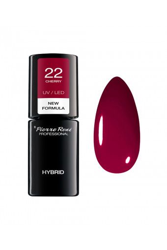 Oja Semipermanenta - Color Hybrid Polish Nr. 22 Cherry 6ml - Pierre Rene