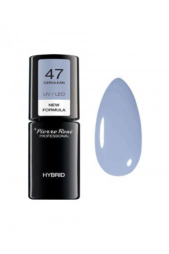 Oja Semipermanenta - Color Hybrid Polish Nr. 47 Cerulean 6ml - Pierre Rene - HNIcosmetice.ro