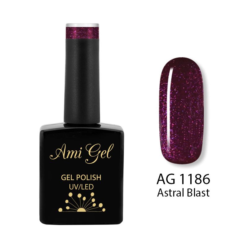 Oja Semipermanenta - Multi Gel Color - The One Astral Blast AG1186 14ml - Ami Gel - HNIcosmetice.ro