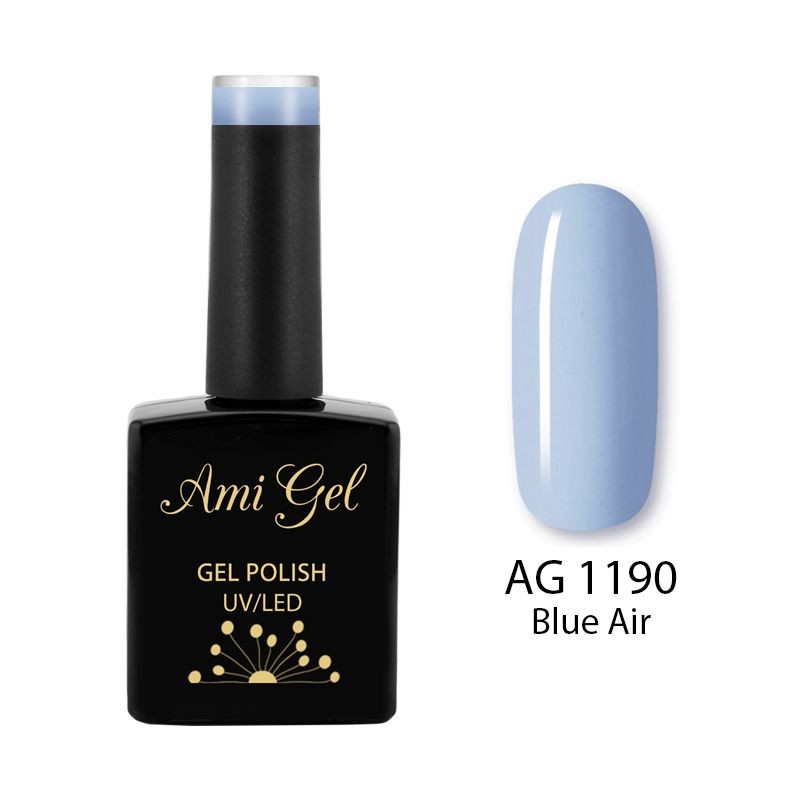Oja Semipermanenta - Multi Gel Color - The One Blue Air AG1190 14ml - Ami Gel - HNIcosmetice.ro