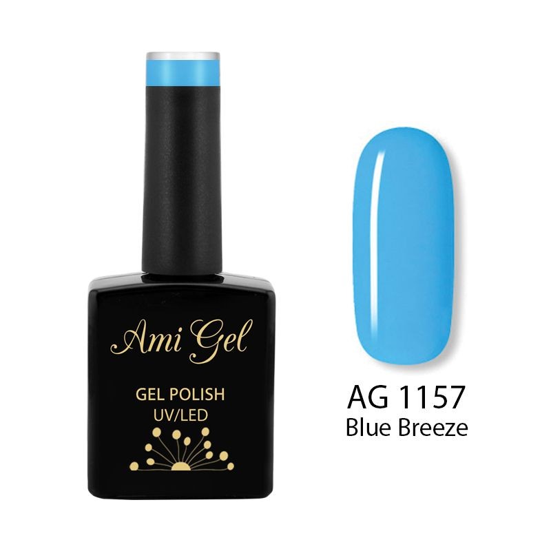 Oja Semipermanenta - Multi Gel Color - The One Blue Breeze AG1157 14ml - Ami Gel - HNIcosmetice.ro