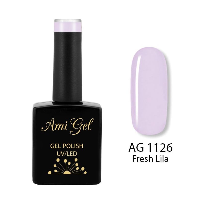 Oja Semipermanenta - Multi Gel Color - The One Fresh Lila AG1126 14ml - Ami Gel - HNIcosmetice.ro