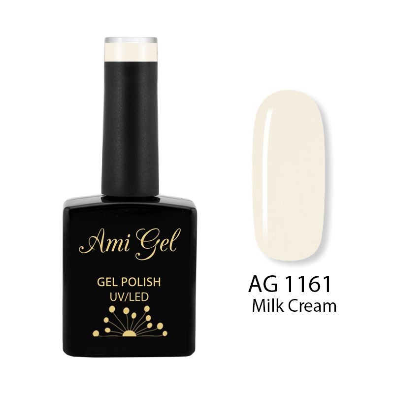 Oja Semipermanenta - Multi Gel Color - The One Milk Cream AG1161 14ml - Ami Gel - HNIcosmetice.ro