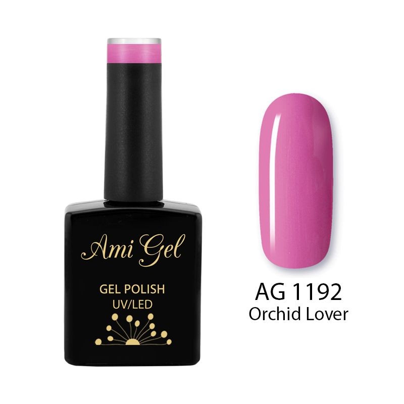 Oja Semipermanenta - Multi Gel Color - The One Orchid Lover AG1192 14ml - Ami Gel - HNIcosmetice.ro