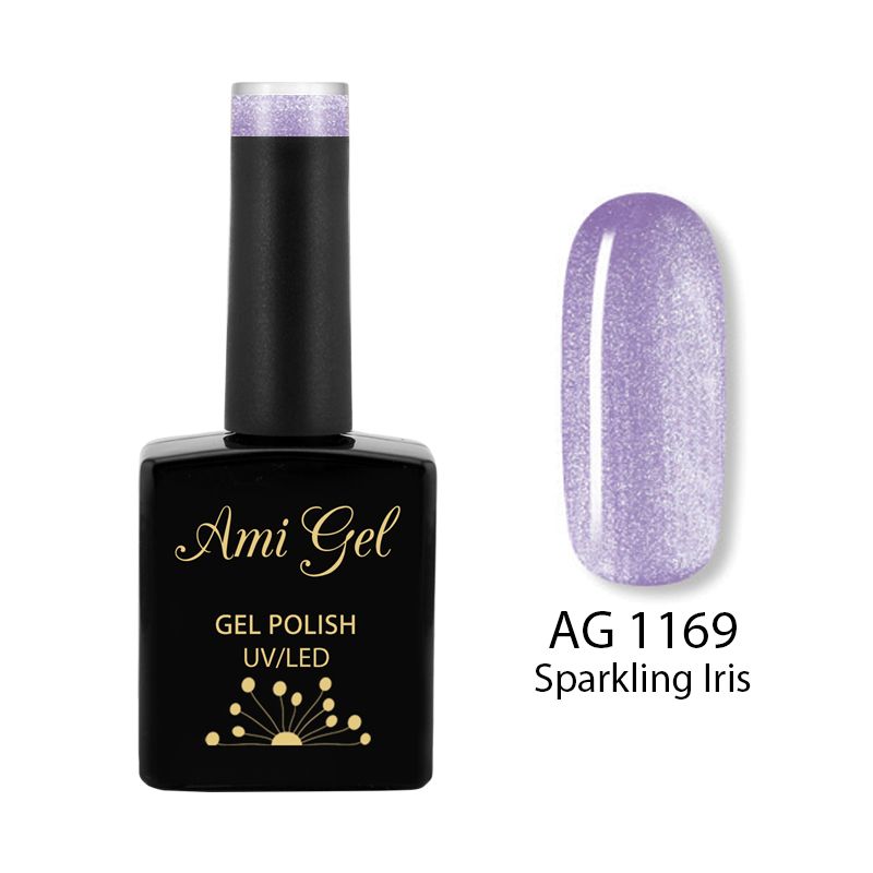 Oja Semipermanenta - Multi Gel Color - The One Sparkling Iris AG1169 14ml - Ami Gel - HNIcosmetice.ro