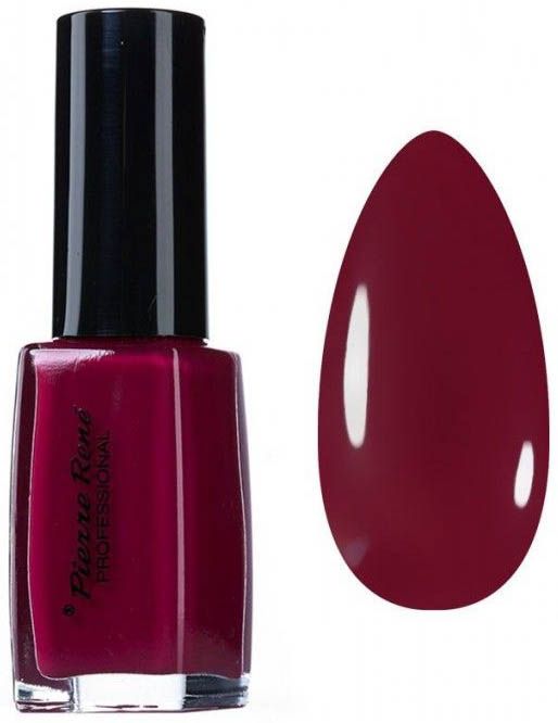 Oja Unghii Profesionala - Nail Polish Classic Burgundy Nr.324 11ml - PIERRE RENE - HNIcosmetice.ro