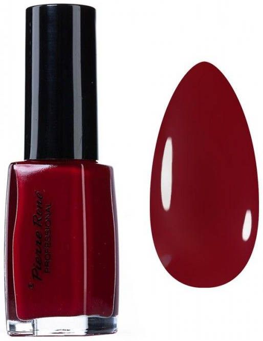 Oja Unghii Profesionala - Nail Polish Classic Crimson Nr.323 11ml - PIERRE RENE - HNIcosmetice.ro