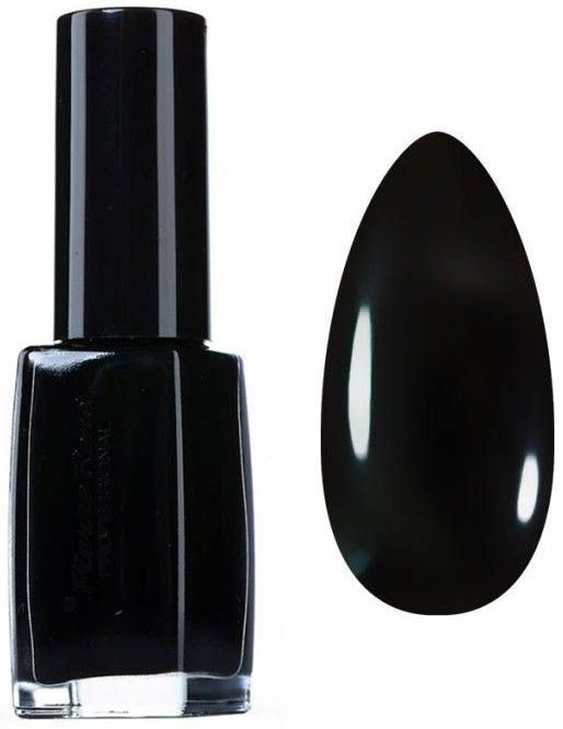 Oja Unghii Profesionala - Nail Polish Devil Black Nr.302 11ml - PIERRE RENE - HNIcosmetice.ro