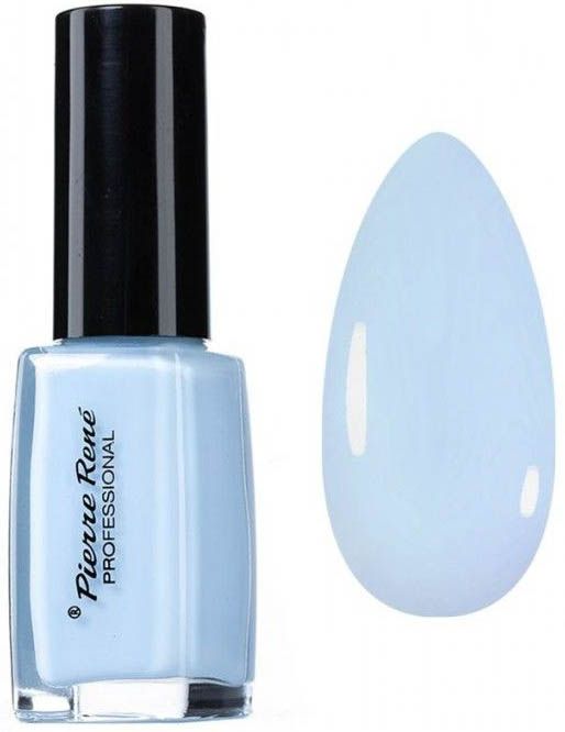 Oja Unghii Profesionala - Nail Polish Milky Blue Nr.308 11ml - PIERRE RENE - HNIcosmetice.ro
