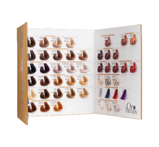 Catalog Mese de Culori - Color Chart - Oro Therapy - HNIcosmetice.ro