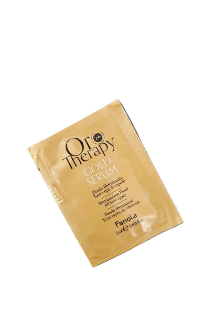 Tester Serum Lichid Iluminant Restructurant cu Extract de Trandafir, Aur 24K si Protectie UV - Gold Serum Illuminating Fluid 3ml - Oro Therapy - HNIcosmetice.ro