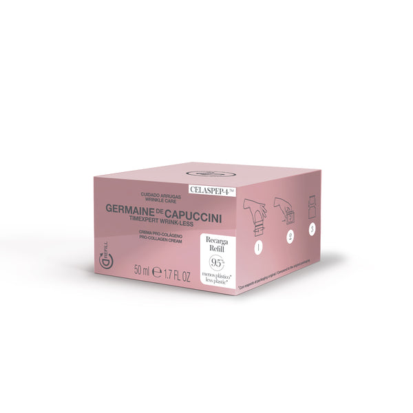 Rezerva Crema de Fata cu Colagen si Peptide - Timexpert Wrink-Less Pro-Collagen Cream Refill 50ml - PP Germaine de Capuccini