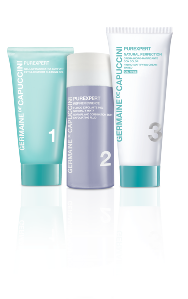 Set 1-2-3 Ten Normal Si Mixt - Purexpert Programme 1-2-3 Normal Skin - PP Germaine de Capuccini