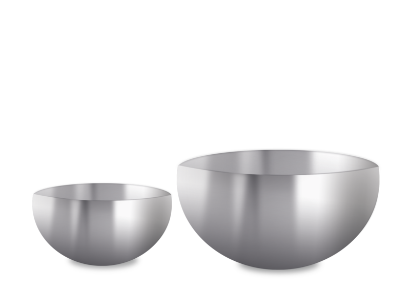 Bol din Otel Inoxidabil pentru Amestecarea Preparatelor 8cm - Expert Lab Steel Bowls Small 8cm - AC Germaine de Capuccini
