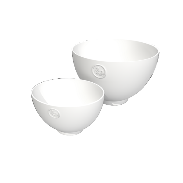 Bol Mare din Silicon Alb pentru Amestecarea Preparatelor 10,5cm - Options Line Large Silicone White Bowl 10,5cm - AC Germaine de Capuccini