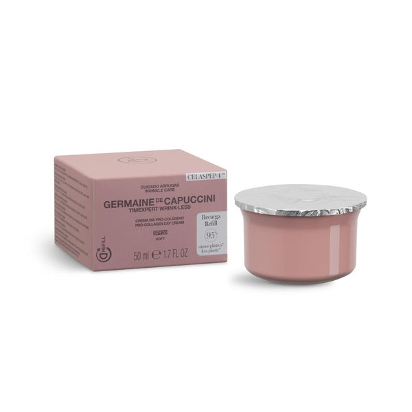 Rezerva Crema de Fata cu Colagen si Peptide Soft SPF30+ - Timexpert Wrink-Less Pro-Collagen Day Cream SPF30+ Soft Refill 50ml - PP Germaine de Capuccini